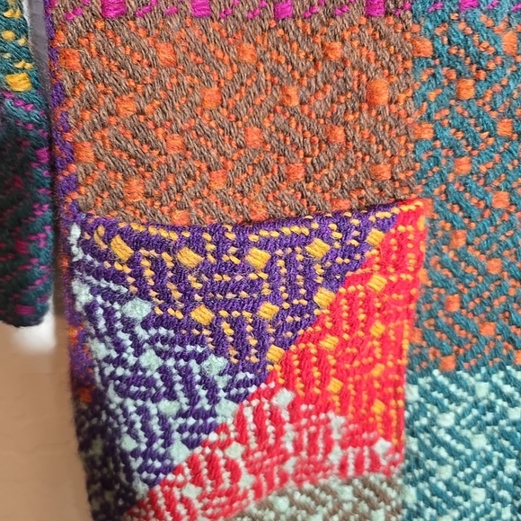 NWT Aran Sweater Market Gemma Multicolor Cardigan Size S - Picture 3 of 12